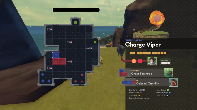 A screenshot showcasing the game's puzzle minigame.